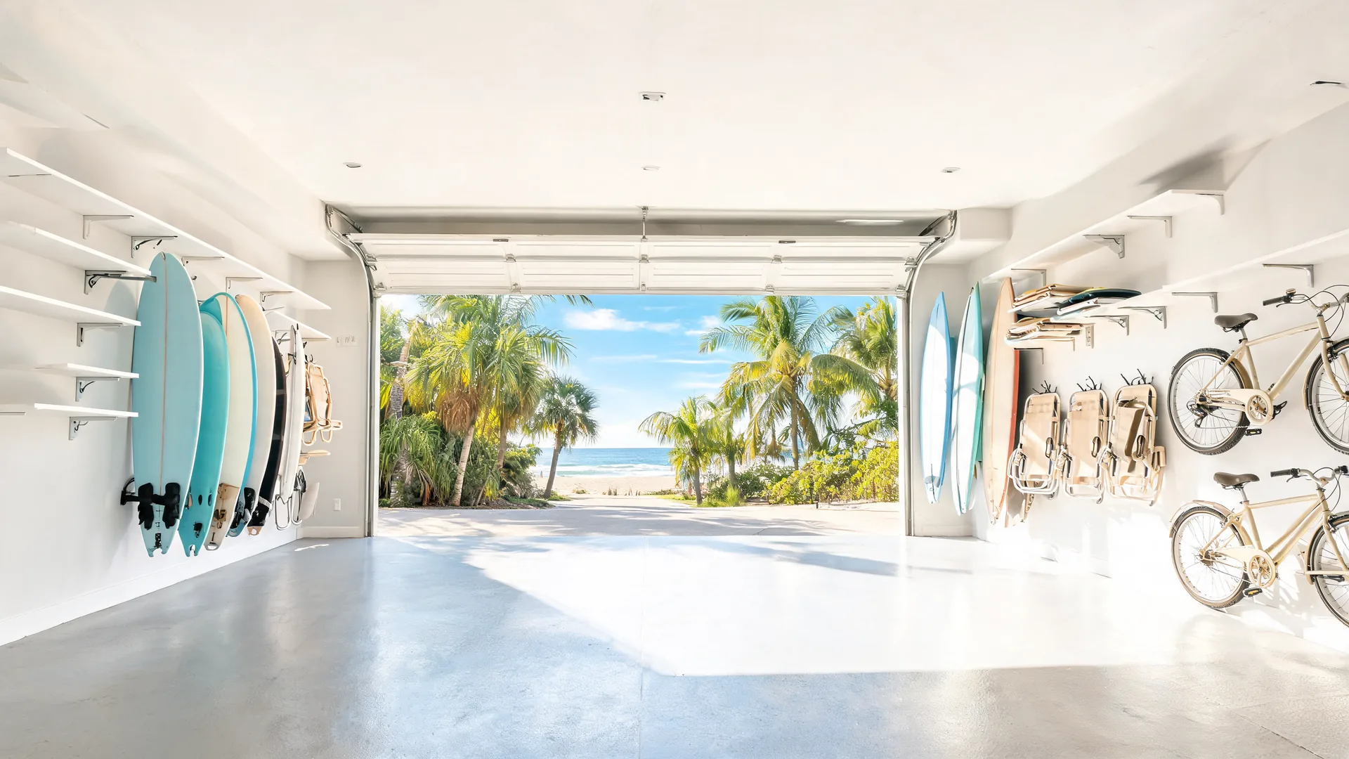 Coastal Reset garage project