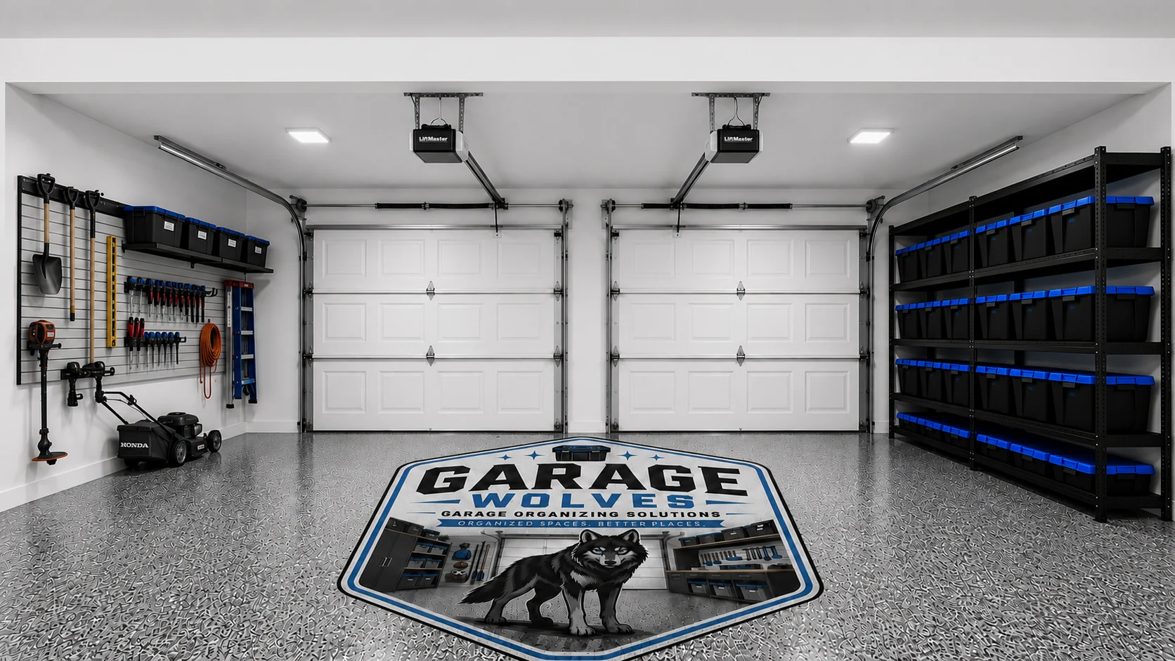 The Pack Organizer garage project
